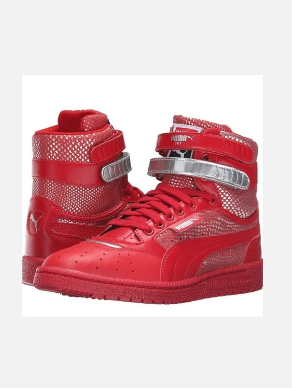 Puma Sky ll Hi Futur Minimal Womens Sneakers In Barbados Cherry